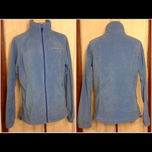 Women's Size M Columbia Fleece Zip Up Jacket